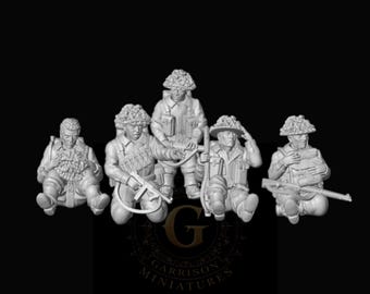 British Infantry Tank Riders 20mm and 28mm