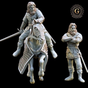 Hammerfist, Foot & Mounted, LOTR Saxons, Rohan etc 28mm 1/56 Wargames and Collectors Figures by PGEO for Garrison Miniatures