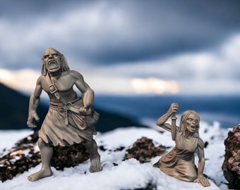 Grendel and His Mother, 28mm 1/56