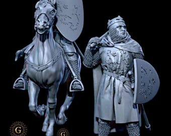 King Robert the Bruce: 28mm Medieval Wargame Miniatures
