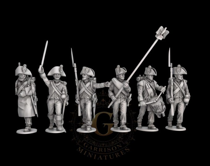 Napoleonic French Infantry X7 28mm