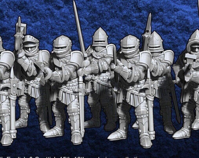 15th/16th Century Empire Tudor Heavy Infantry  28mm 1/56