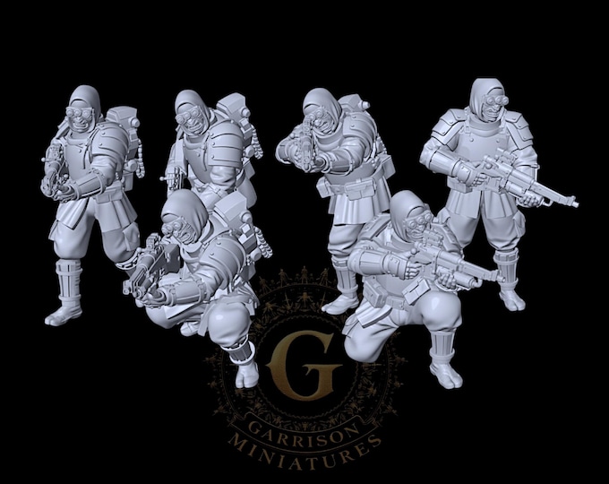 Assault Shadow Ninja Rifles X6: 28mm