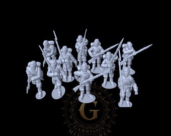 Union Zouaves X10: 28mm