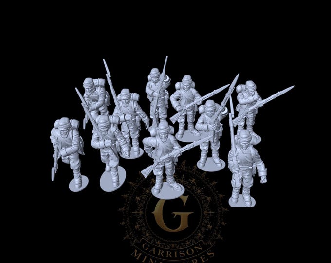 Union Zouaves X10: 28mm