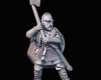 Saxon Huscarls with Dane Axes X6: 28mm
