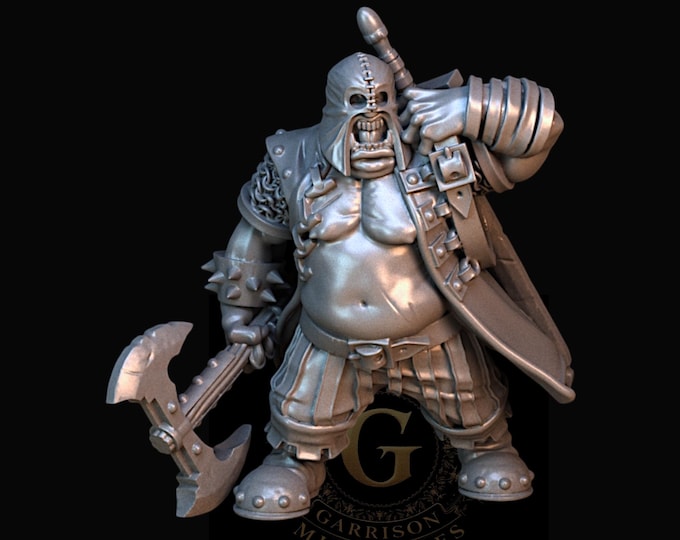 Mercenary Ogre: 65mm