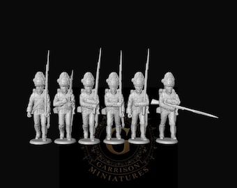 Austrian German Grenadiers Line X6: 28mm