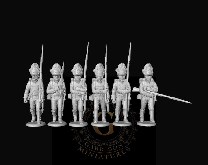 Austrian German Grenadiers Line X6: 28mm