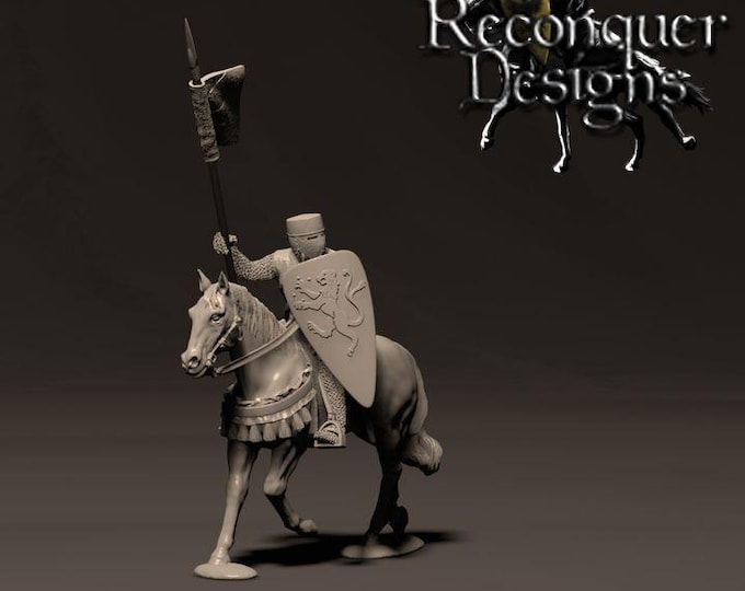Simon de Montfort the Elder 1213, 28mm 1/56