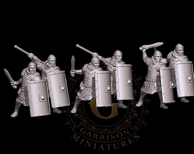 Roman Empire Legionarii Lorica Segmentata 28mm 1/56