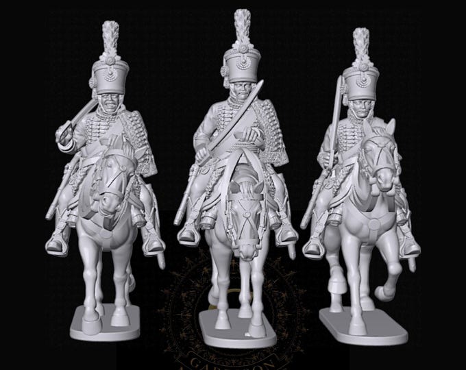 Austrian Hussars Line Order, 28mm