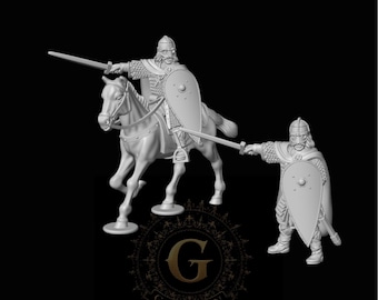 King Harold Godwinson Foot and Mounted, 28mm