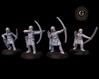 Carolingian Archers Set 2 28mm 1/56