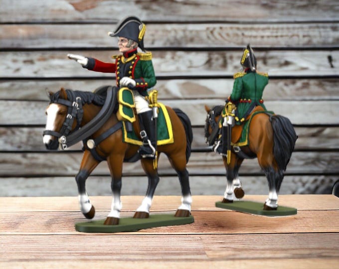 Grand Duchy Warsaw Foot Artillery 1807-14 Mtd Officers X3 -  28mm 1/56