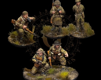WW2 Hürtgenwald Canadian HQ & Support  28mm 1/56