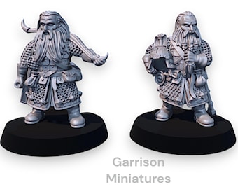 Questing Dwarven Brothers 28mm 1/56