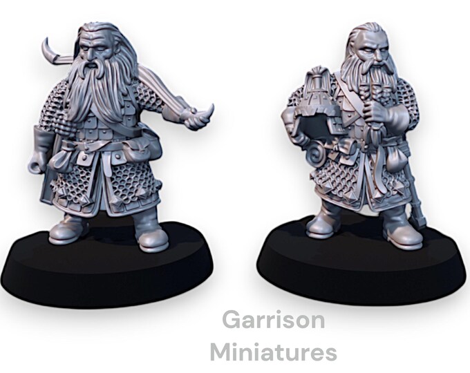Questing Dwarven Brothers 28mm 1/56