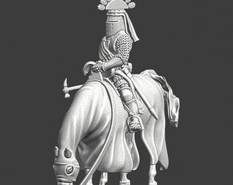 Medieval Polish or German Knight 28mm 1/56