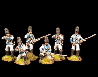 Napoleonic Spanish Grenadiers Firing 28mm 1/56
