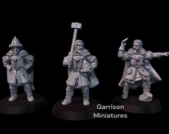 Medieval Eastern European etc Sappers 28mm 1/56