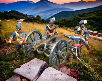 Napoleonic British Royal Horse Artillery Set 2 28mm 1/56