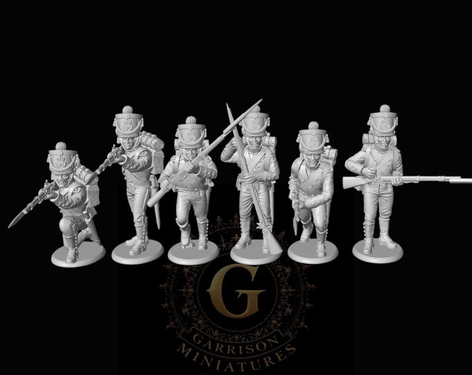 Saxony Infantry Skirmish Order  28mm