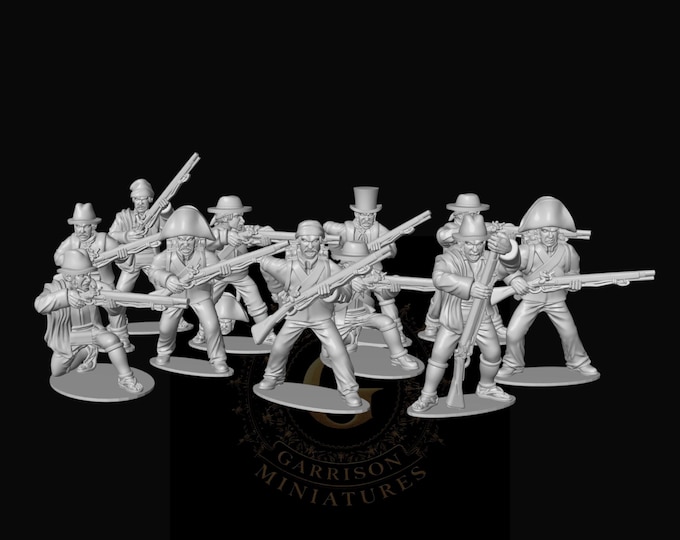 Spanish Guerrilla Band 28mm