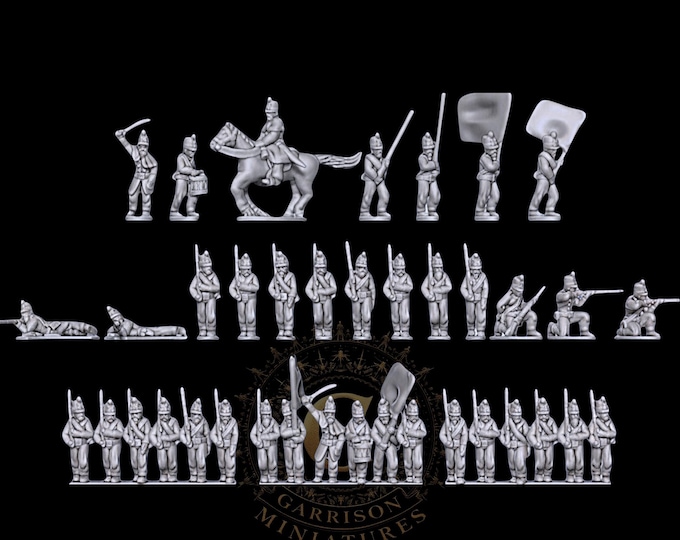 Federal Militia, 15mm or 13.5mm