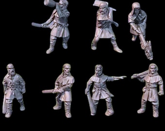 Sharkey's Men Ruffians, Brigands 28mm 1/56