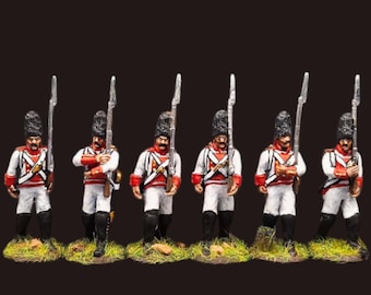 Napoleonic Spanish Grenadiers Marching 28mm 1/56
