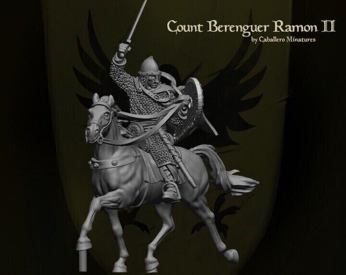 Count Berenguer Ramón II Opponent of El Cid 28mm 1/56