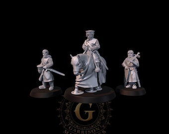 Knights at Rest X3 28mm