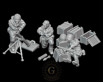 US 81mm Mortar M1: 20mm and 28mm