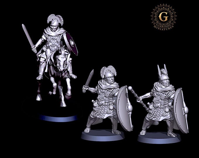 Roman Republic Officers 28mm 1/56