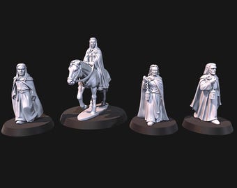 Travelling Elves,  28mm 1/56