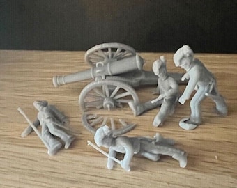 British Royal Horse Artillery Casualties Set 28mm