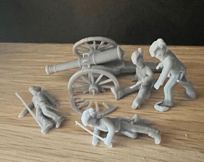 Napoleonic 28mm British Royal Horse Artillery Casualties Set 28mm 1/56