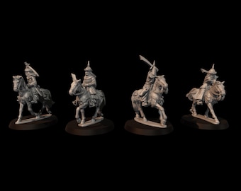Southron Cavalry with Swords 28mm 1/56