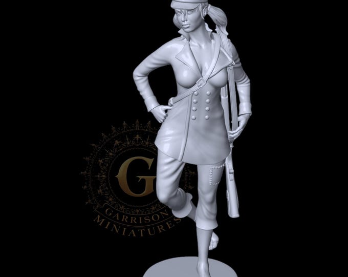 Napoleonic Pin-Ups - Landwehr Girl 75mm