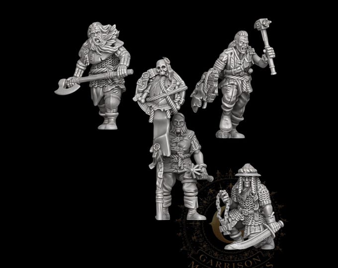 Inquisition Zealots Set 1 28mm 1/56