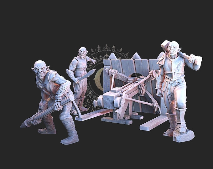 Orc Siege Crossbow 28mm 1/56
