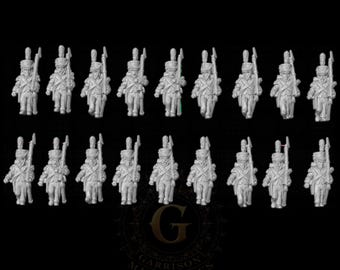 Epic Napoleonic French Carabiniers  X18, 15mm
