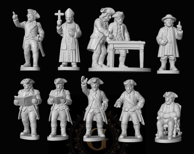 American Revolutionary War Command: 15 and 13.5mm