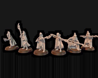 Wood Elf Spearmen 28mm 1/56