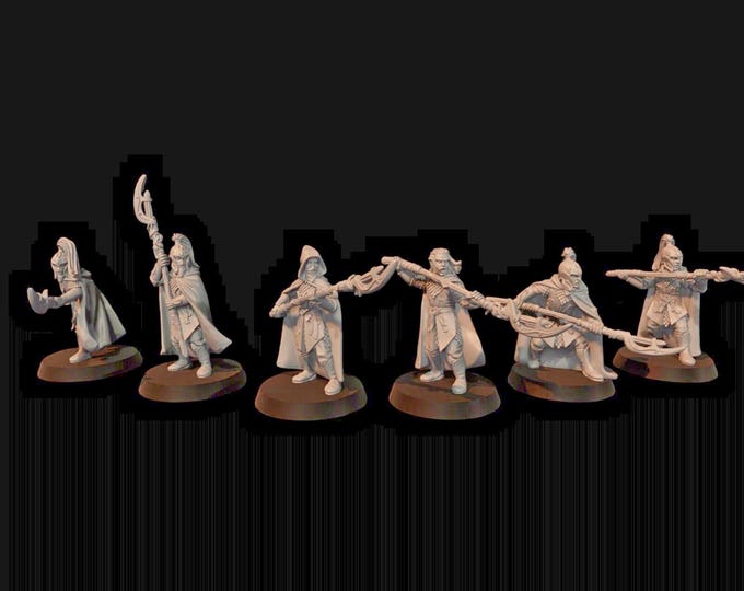 Wood Elf Spearmen 28mm 1/56