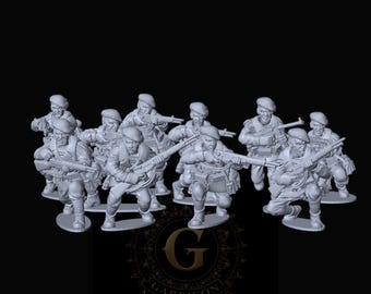 French Mountain Troops X10: 28mm