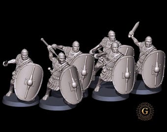 Late Roman Legionary Unit  28mm 1/56