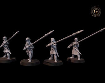 14C Scots Pikemen  28mm 1/56