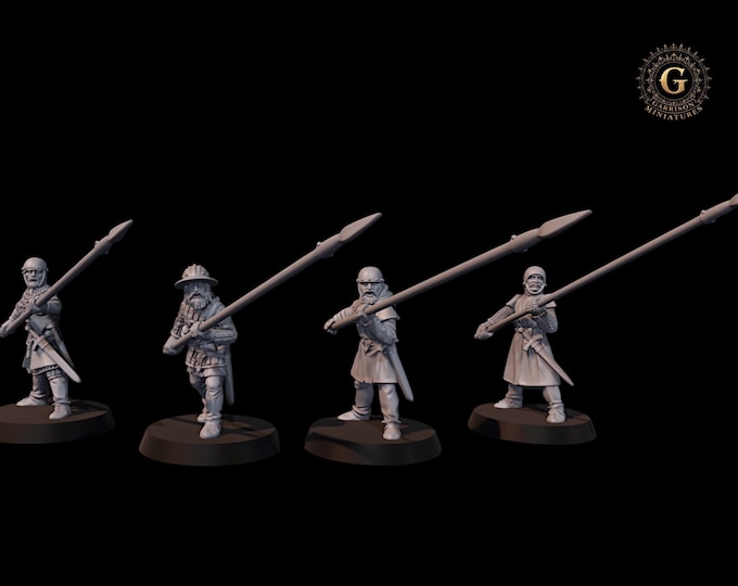 14C Scots Pikemen  28mm 1/56